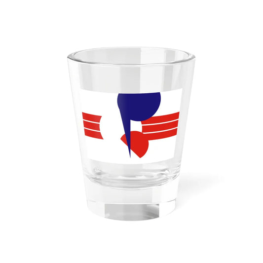 Flag of the Peoples Committee of Korea (Korea) Shot Glass 1.5oz 1.5oz - Go Mug Yourself