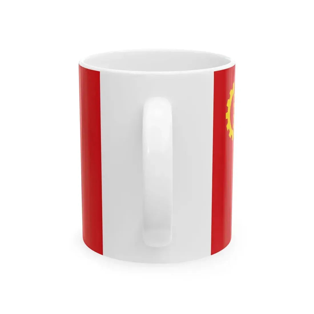 Flag of the Peoples Democratic Party of Afghanistan (Afghanistan) White Coffee Mug - Go Mug Yourself