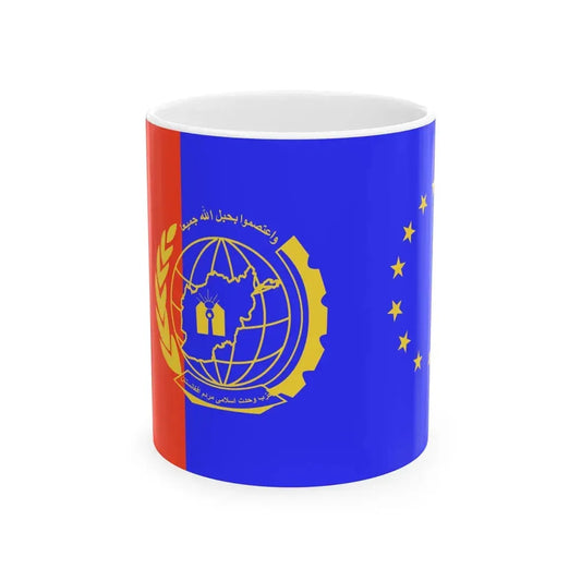 Flag of the Peoples Islamic Unity Party of Afghanistan (Afghanistan) White Coffee Mug 11oz - Go Mug Yourself
