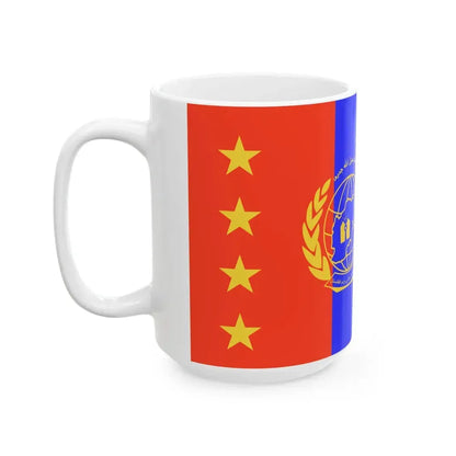 Flag of the Peoples Islamic Unity Party of Afghanistan (Afghanistan) White Coffee Mug - Go Mug Yourself