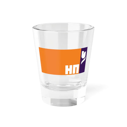 Flag of the Peoples Party (Serbia) Shot Glass 1.5oz 1.5oz - Go Mug Yourself