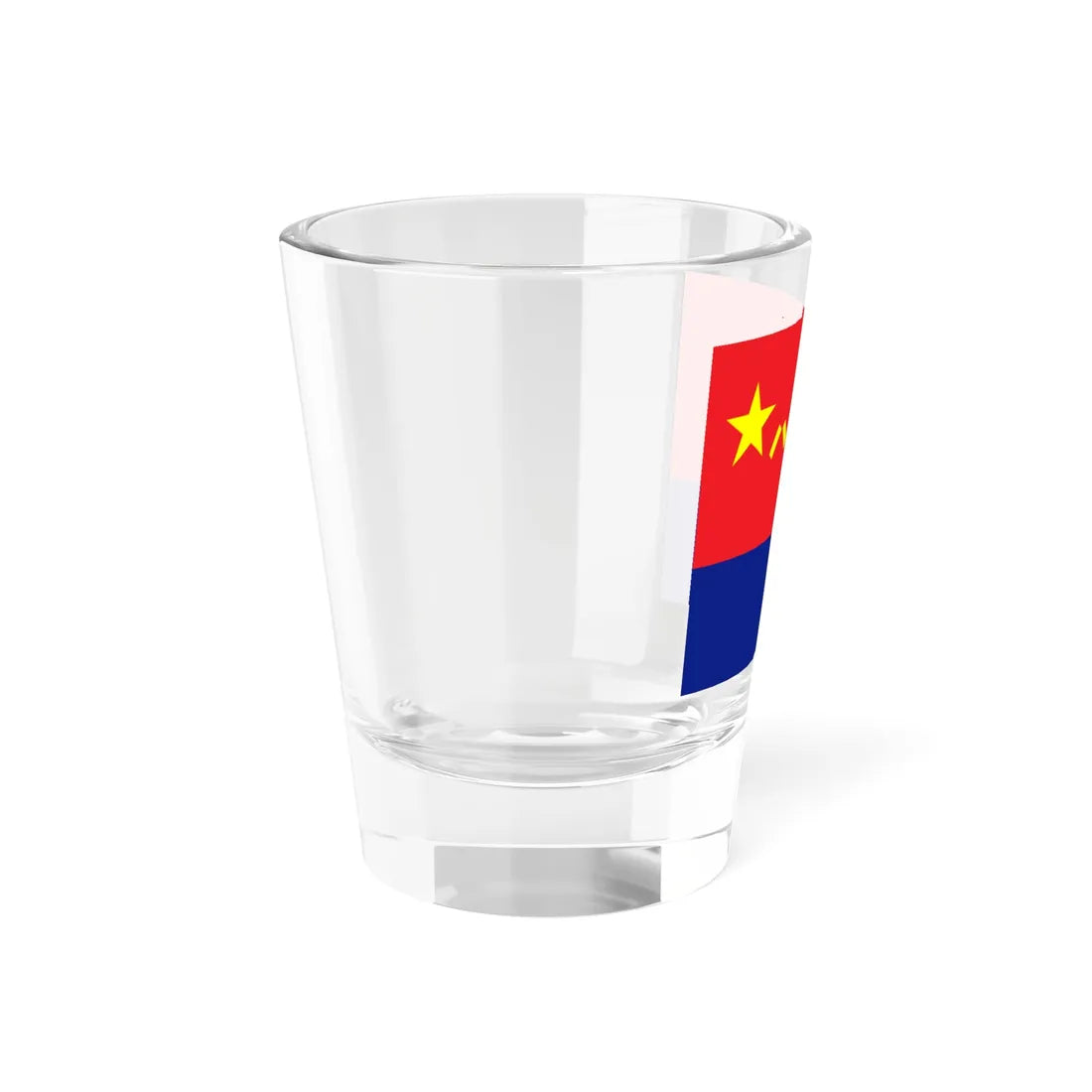 Flag of the Peoples Police of the Peoples Republic of China Military Style (China) Shot Glass 1.5oz - Go Mug Yourself