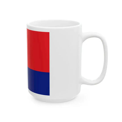 Flag of the Peoples Police of the Peoples Republic of China Military Style (China) White Coffee Mug - Go Mug Yourself