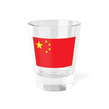 Flag of the Peoples Republic of China (China) Shot Glass 1.5oz 1.5oz - Go Mug Yourself