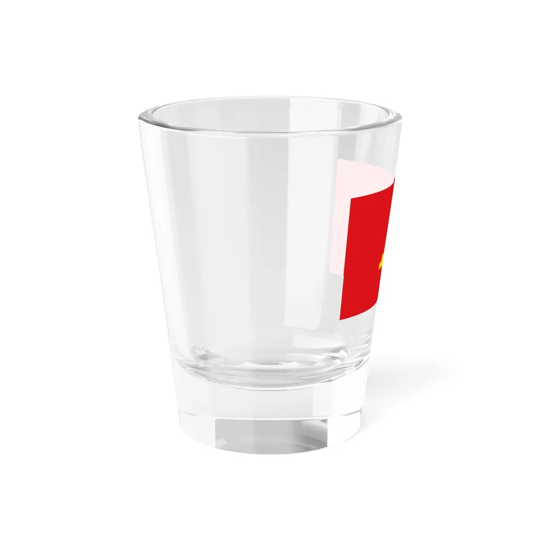 Flag of the Peoples Republic of Kampuchea 16-9 (Cambodia) Shot Glass 1.5oz - Go Mug Yourself