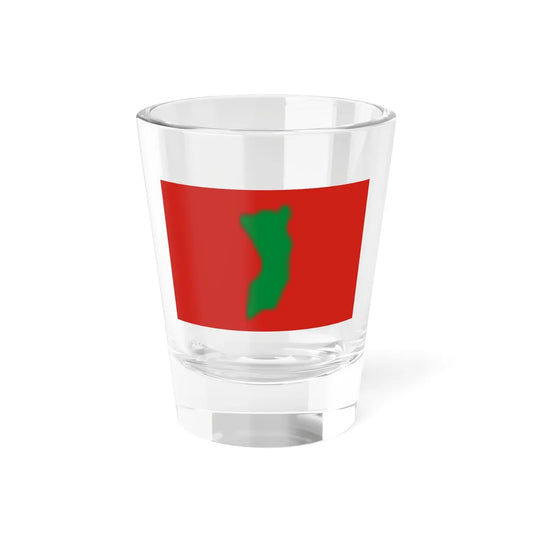 Flag of the Peoples Republic of Pemba (Tanzania) Shot Glass 1.5oz 1.5oz - Go Mug Yourself