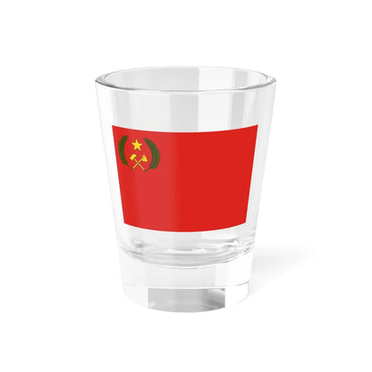 Flag of the Peoples Republic of the Congo (Congo) Shot Glass 1.5oz 1.5oz - Go Mug Yourself