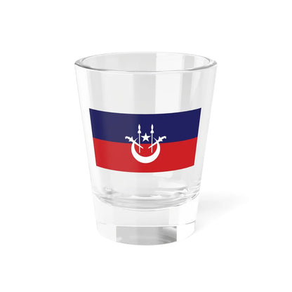 Flag of the Personal Assistant to the Sultan of Kelantan (Malaysia) Shot Glass 1.5oz 1.5oz - Go Mug Yourself