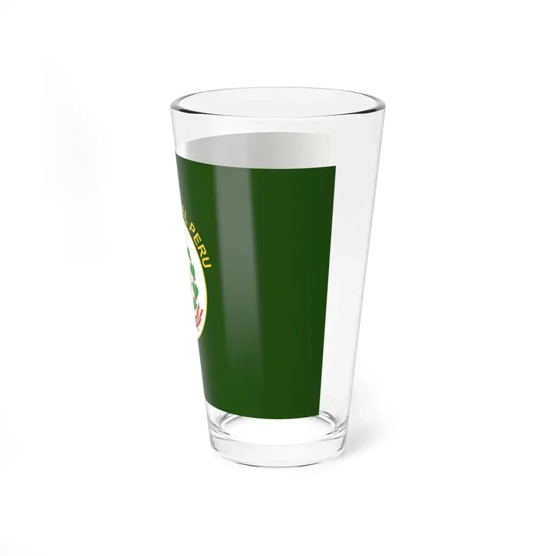Flag of the Peruvian Army (Peru) Pint Glass 16oz - Go Mug Yourself