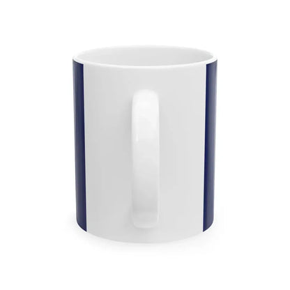 Flag of the Philippine Navy (Philippines) White Coffee Mug - Go Mug Yourself