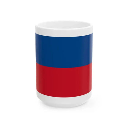Flag of the Philippines 1943 (Philippines) White Coffee Mug 15oz - Go Mug Yourself