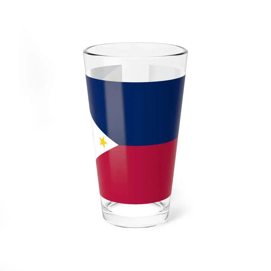 Flag of the Philippines 1946-1985 19861998 (Philippines) Pint Glass 16oz 16oz - Go Mug Yourself