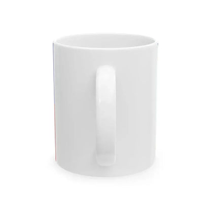 Flag of the Philippines 3-2 (Philippines) White Coffee Mug - Go Mug Yourself