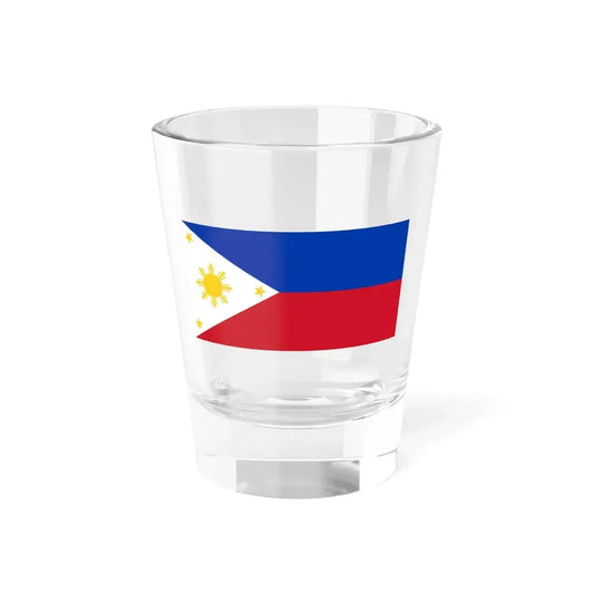Flag of the Philippines 4 8 12 (Philippines) Shot Glass 1.5oz 1.5oz - Go Mug Yourself