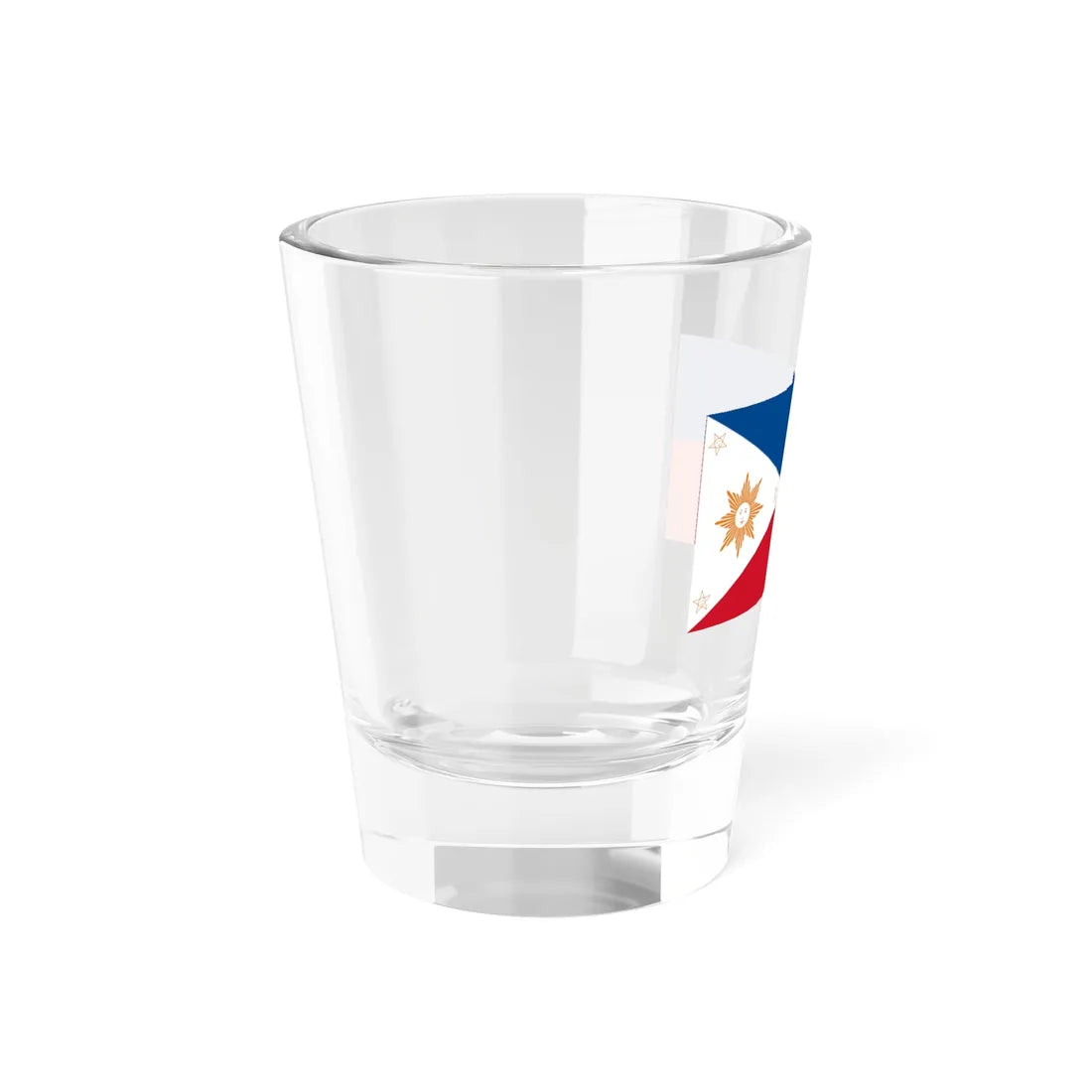 Flag of the Philippines according to Miss Marcela Agoncillo (Philippines) Shot Glass 1.5oz - Go Mug Yourself