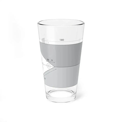 Flag of the Philippines Construction (Philippines) Pint Glass 16oz 16oz - Go Mug Yourself