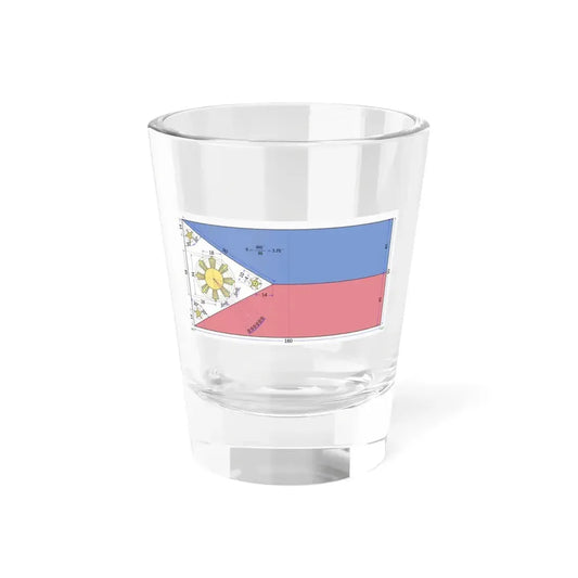 Flag of the Philippines construction sheet (Philippines) Shot Glass 1.5oz 1.5oz - Go Mug Yourself