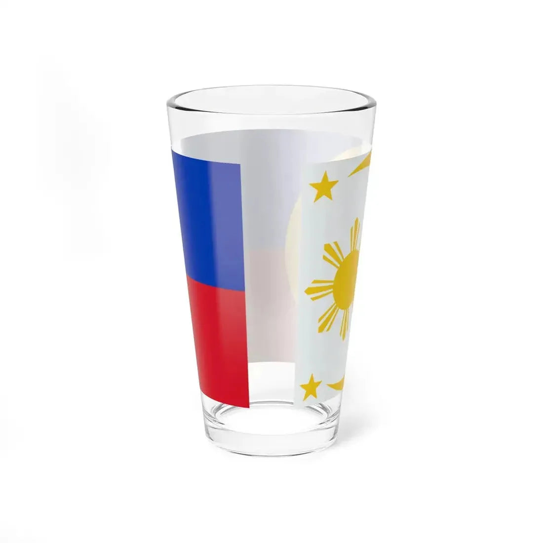 Flag of the Philippines FVR proposal 1 (Philippines) Pint Glass 16oz - Go Mug Yourself