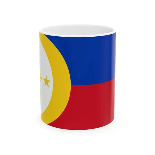 Flag of the Philippines FVR proposal 1 (Philippines) White Coffee Mug 11oz - Go Mug Yourself
