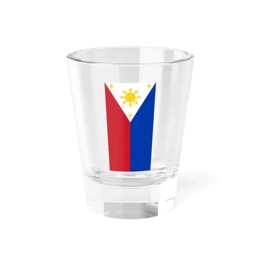 Flag of the Philippines inv vertical display (Philippines) Shot Glass 1.5oz 1.5oz - Go Mug Yourself