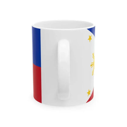 Flag of the Philippines (Philippines) White Coffee Mug - Go Mug Yourself