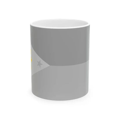 Flag of the Philippines - Sun rays (Philippines) White Coffee Mug 11oz - Go Mug Yourself