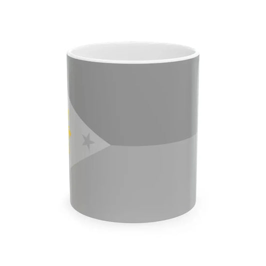 Flag of the Philippines - Sun rays (Philippines) White Coffee Mug 11oz - Go Mug Yourself