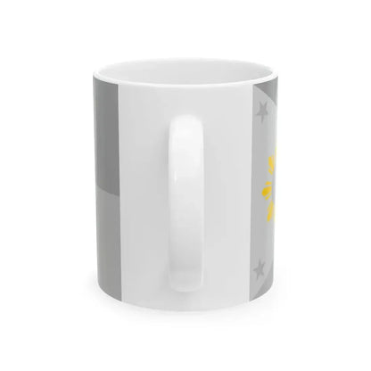 Flag of the Philippines - Sun rays (Philippines) White Coffee Mug - Go Mug Yourself