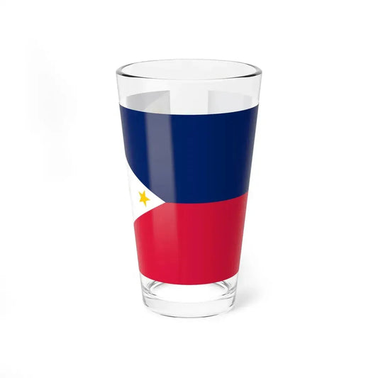 Flag of the Philippines version 2 (Philippines) Pint Glass 16oz 16oz - Go Mug Yourself