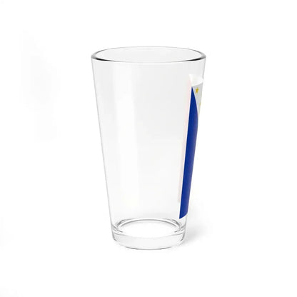 Flag of the Philippines vertical display (Philippines) Pint Glass 16oz - Go Mug Yourself