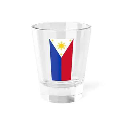 Flag of the Philippines vertical display (Philippines) Shot Glass 1.5oz 1.5oz - Go Mug Yourself