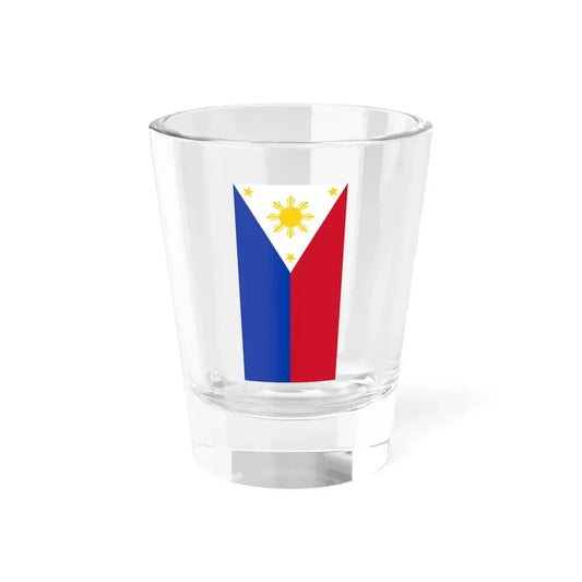 Flag of the Philippines vertical display (Philippines) Shot Glass 1.5oz 1.5oz - Go Mug Yourself