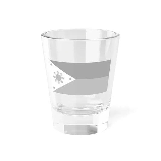 Flag of the Philippines - White (Philippines) Shot Glass 1.5oz 1.5oz - Go Mug Yourself