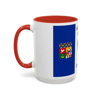 Flag of The Pied Noir - Accent Coffee Mug - Go Mug Yourself