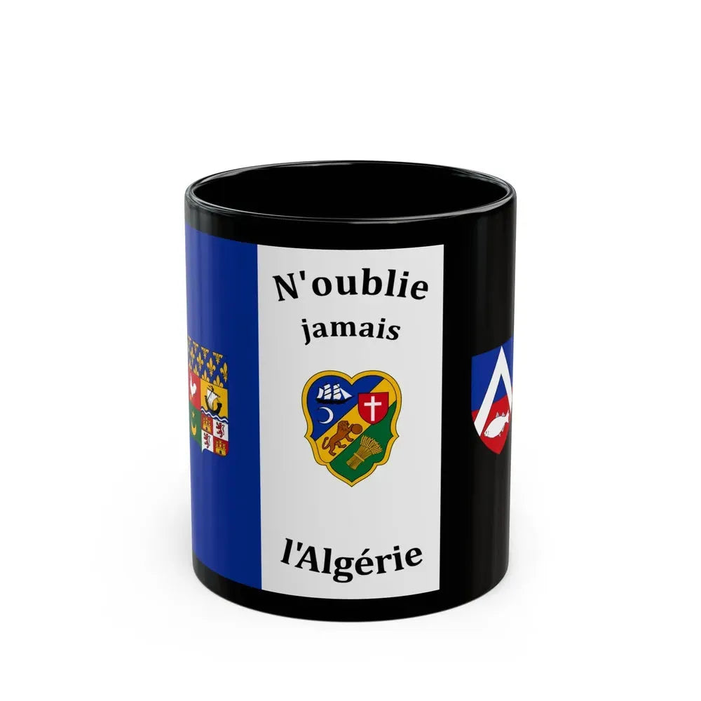 Flag of The Pied Noir - Black Coffee Mug 11oz - Go Mug Yourself
