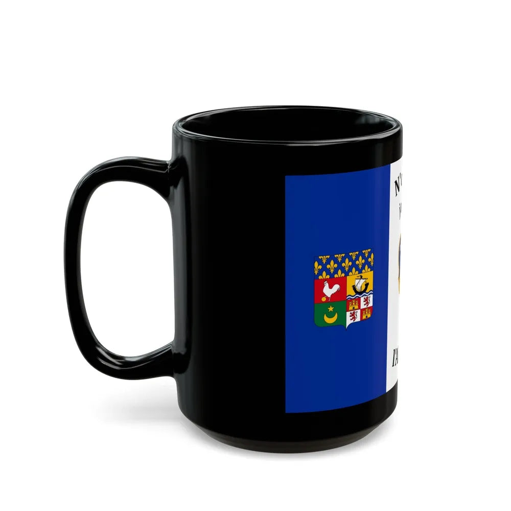 Flag of The Pied Noir - Black Coffee Mug-Go Mug Yourself