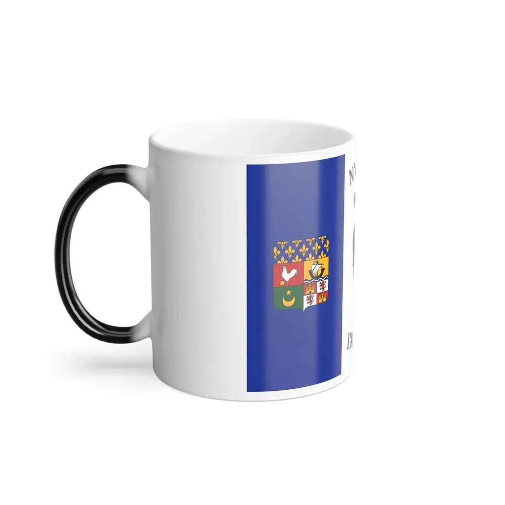 Flag of The Pied Noir - Color Changing Coffee Mug - Go Mug Yourself