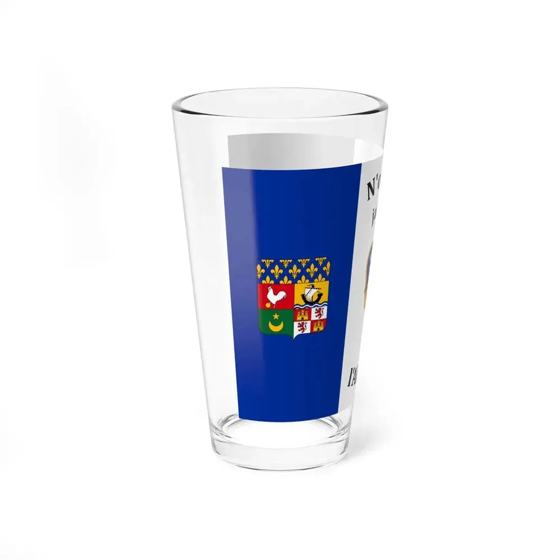 Flag of The Pied Noir - Pint Glass 16oz - Go Mug Yourself