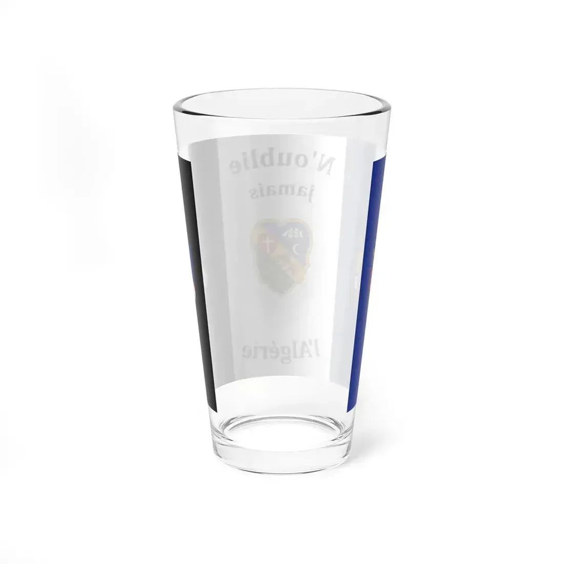 Flag of The Pied Noir - Pint Glass 16oz - Go Mug Yourself