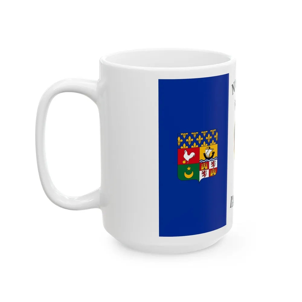 Flag of The Pied Noir - White Coffee Mug-Go Mug Yourself