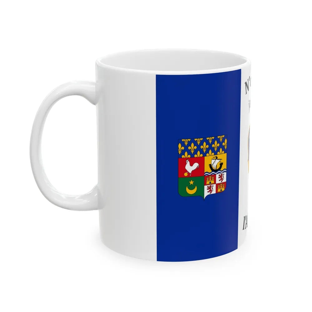 Flag of The Pied Noir - White Coffee Mug-Go Mug Yourself