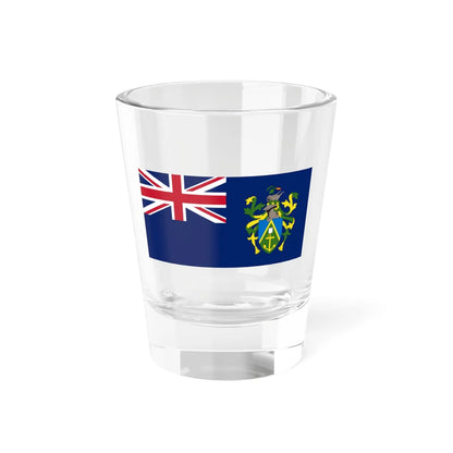 Flag of the Pitcairn Islands (United Kingdom) Shot Glass 1.5oz 1.5oz - Go Mug Yourself