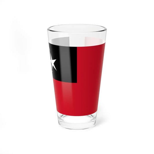 Flag of the Police of Johor (Malaysia) Pint Glass 16oz 16oz - Go Mug Yourself