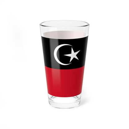 Flag of the Police of Johor (Malaysia) Pint Glass 16oz - Go Mug Yourself