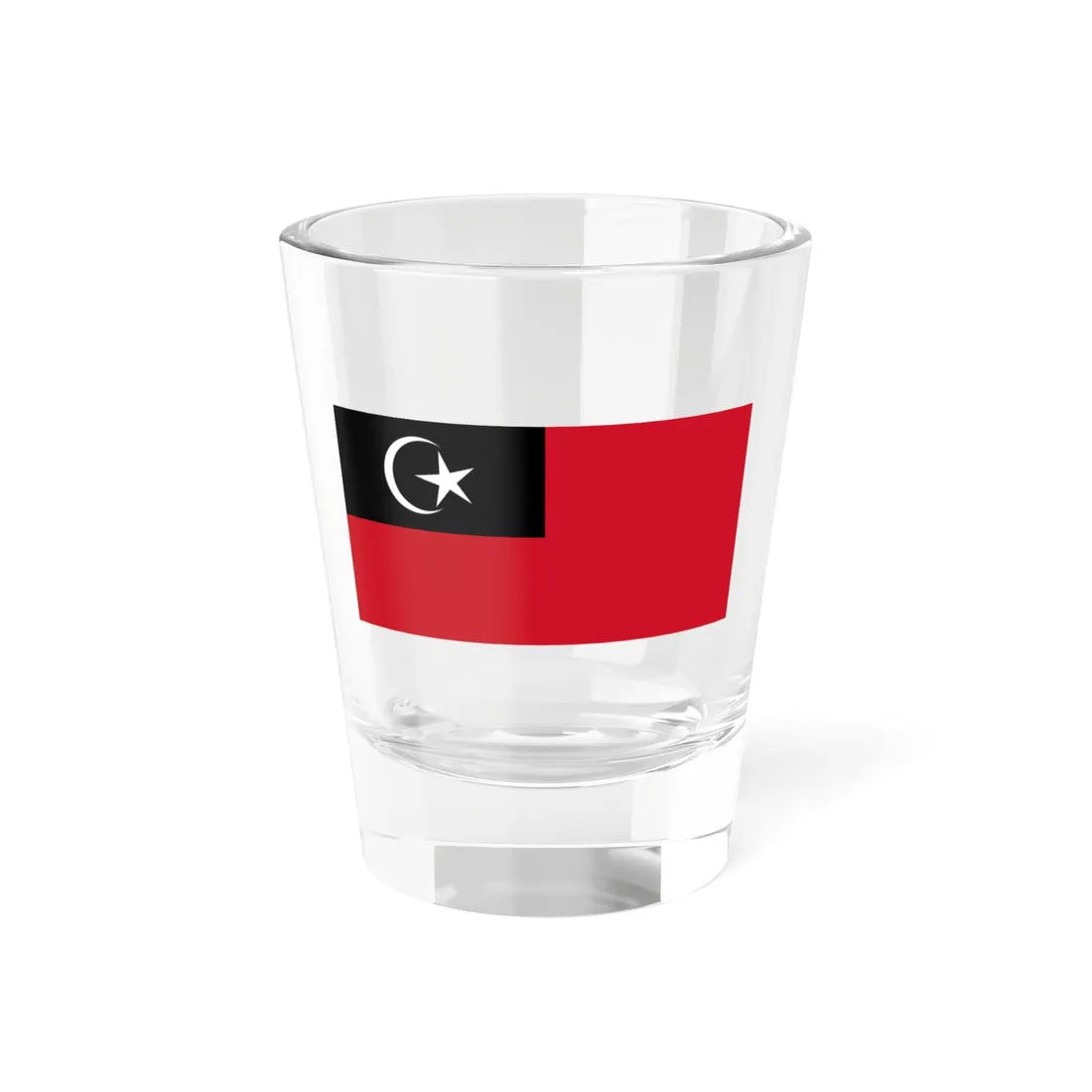 Flag of the Police of Johor (Malaysia) Shot Glass 1.5oz 1.5oz - Go Mug Yourself