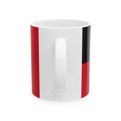 Flag of the Police of Johor (Malaysia) White Coffee Mug - Go Mug Yourself