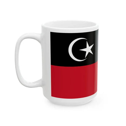 Flag of the Police of Johor (Malaysia) White Coffee Mug - Go Mug Yourself