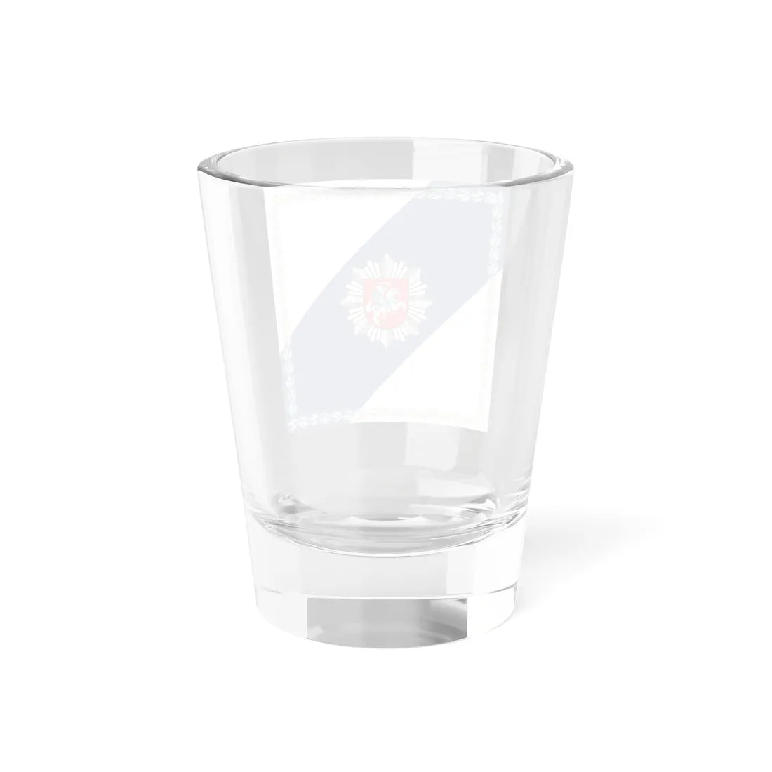 Flag of the Police of Lithuania (Lithuania) Shot Glass 1.5oz - Go Mug Yourself