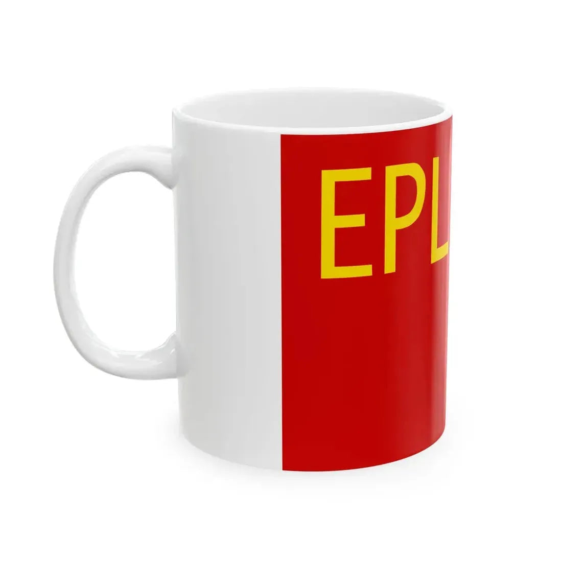 Flag of the Popular Army of Liberation of Peru (Peru) White Coffee Mug - Go Mug Yourself