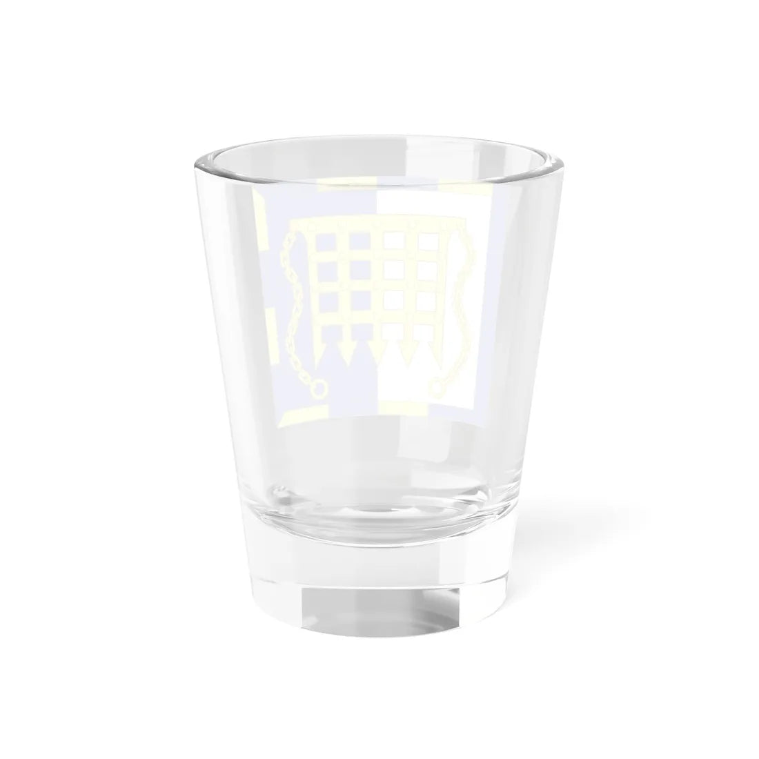 Flag of the Portcullis Pursuivant of Arms (United Kingdom) Shot Glass 1.5oz - Go Mug Yourself